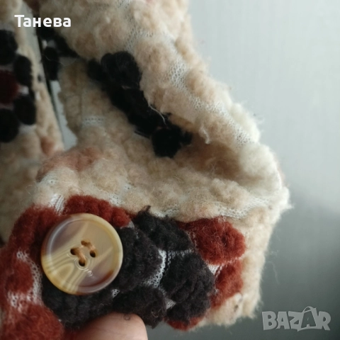 Дамски Палто -Тип Риза -Вълна , снимка 4 - Якета - 52086985