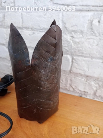 Стара лампа от ковано желязо, снимка 11 - Антикварни и старинни предмети - 52675995