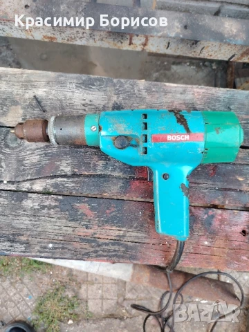 Двускоростна ударна бормашина bosch 