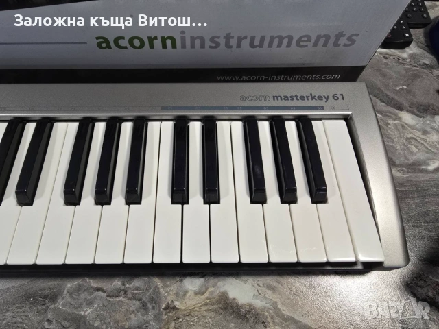 MIDI Контролер Acorn Masterkey 61, снимка 4 - Друга електроника - 53454935