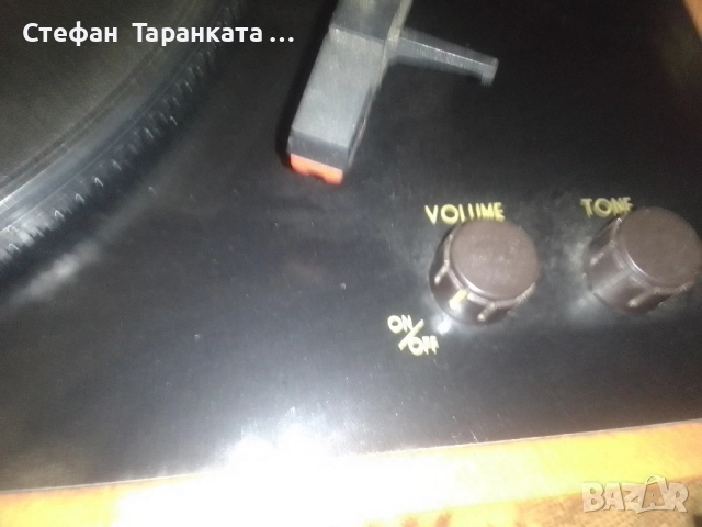 грамофон със усилвател и вградени говорители в куфар , снимка 3 - Грамофони - 51933614