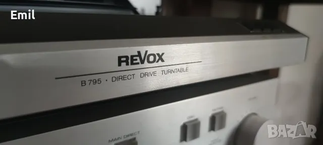 Studer/Revox B795 Turntable Direct drive Tangential, снимка 3 - Грамофони - 47075665