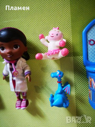 Със звук - Комплект за игра Doc McStuffins Disney , снимка 3 - Кукли - 45566370