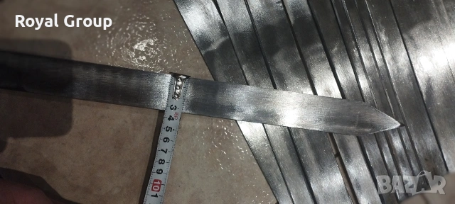 Плоски неръждаеми шишове за Адана кебап, снимка 4 - Други стоки за дома - 53403052