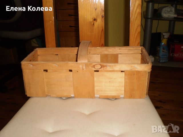 Малки дървени щайги и кошници, снимка 4 - Други стоки за дома - 34581053