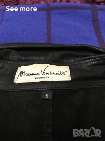 Marianne Vanderwilt дамско сако/яке/риза естествена кожа, снимка 9 - Якета - 53442796