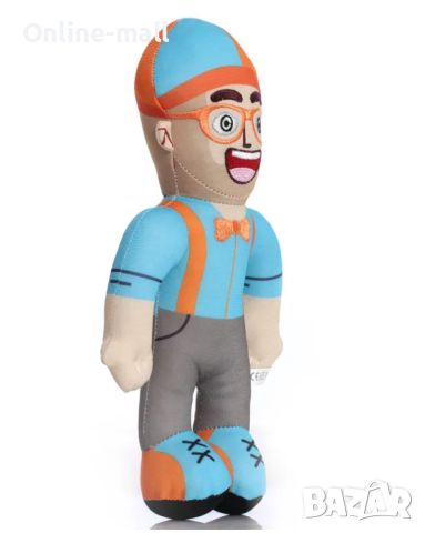 Плюшена играчка Блипи плюшен Blippi, 30см, снимка 2 - Плюшени играчки - 46758354