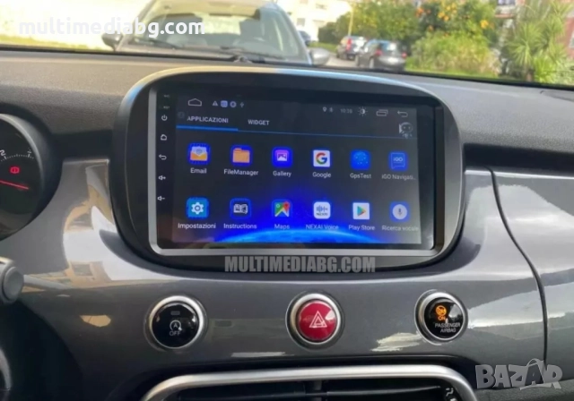 Fiat 500X 2014 - 2020 Мултимедия Навигация Android, снимка 3 - Аксесоари и консумативи - 51765174