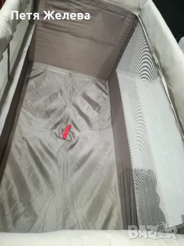 Сгъваема и преносима с падаща стена кошара/легло CHIPOLINO MERIDA, снимка 6 - Кошарки - 50711453