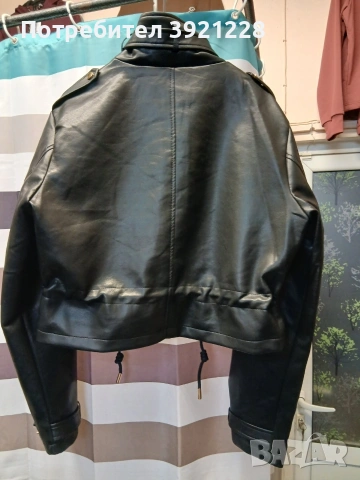 Дамско кожено яке!, снимка 3 - Якета - 53710769