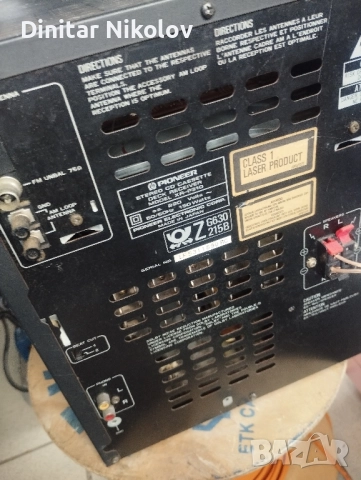 PIONEER xr-p310 мини уредба, снимка 3 - Ресийвъри, усилватели, смесителни пултове - 51999133