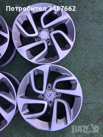 16цола за ОПЕЛ Пежо Ситроен 6.5J ×16 ет 20 ц.65.1 4×108, снимка 2 - Гуми и джанти - 52539267