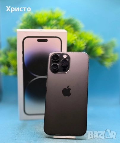 Apple iPhone 14 Pro Max, 128GB, 6GB RAM, 5G, Space Black , снимка 5 - Apple iPhone - 52481464