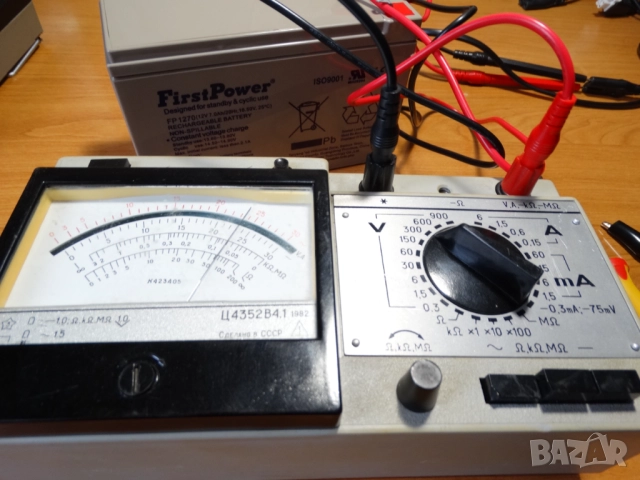 2 стари руски мултиметъра ..., снимка 15 - Друга електроника - 52304143