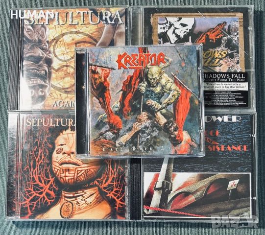 Kreator,Sepultura,Shadows Fall,Watchtower , снимка 1 - CD дискове - 45226579