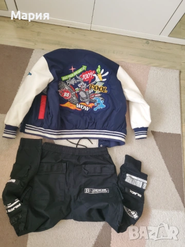 Панталон с яке, снимка 2 - Детски панталони и дънки - 53694961