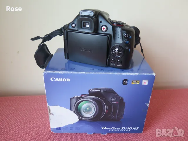 CANON SH40 HS -фотоапарат, снимка 8 - Фотоапарати - 47088764