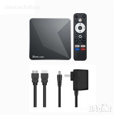 X88 PRO X5M Android TV Box (4GB/32GB), Amlogic S905X5M, снимка 2 - Плейъри, домашно кино, прожектори - 52631267