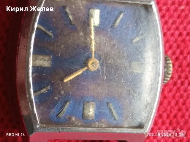 Стар механичен часовник дамски Лъч за части ремонт КОЛЕКЦИЯ 48075, снимка 7 - Антикварни и старинни предмети - 50124961