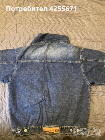 Мъжко яке дънково, снимка 2 - Якета - 51628657