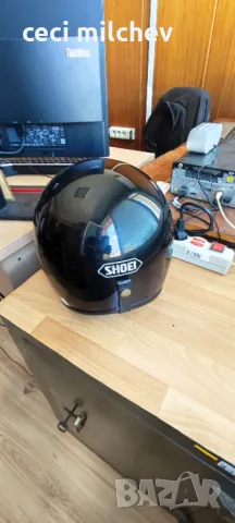 Продавам какска за мотор SHOEI в отлично състояние и очила., снимка 5 - Аксесоари и консумативи - 50299821