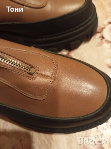 Нови Дамски Боти Изцяло от Естествена Кожа 38, снимка 10 - Дамски боти - 52684139