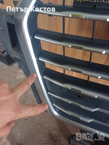 предна грил Решетка Audi Q7 2016г, снимка 13 - Части - 53572727