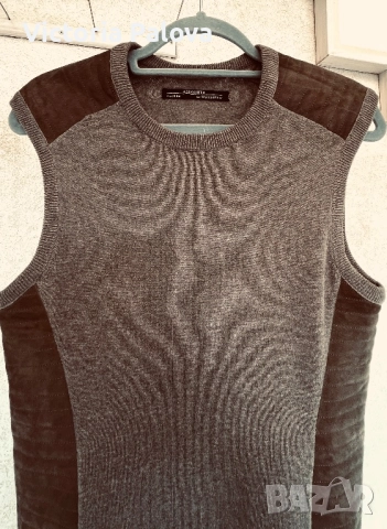 ALLSAINTS  LONDON SIERRE JUMPER DRESS - дизайнерски модел рокля, снимка 4 - Рокли - 52997606