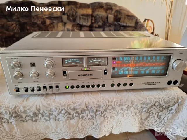 GRUNDIG  R-35 HIFI VINTAGE STEREO RECEIVER , снимка 1 - Ресийвъри, усилватели, смесителни пултове - 48133485