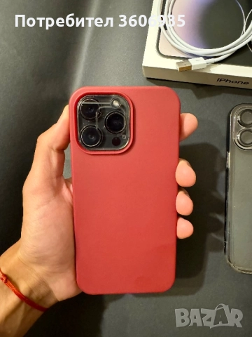 iPhone 14 Pro Max 128GB с кутия, AirPods 2, кабели и др. , снимка 2 - Apple iPhone - 52532012