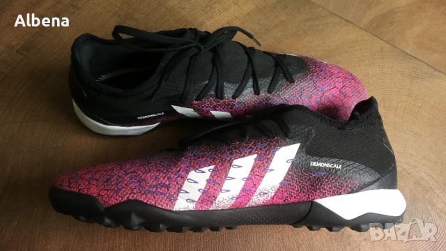 Adidas PREDATOR Astro Turf Football Boots Размер EUR 45 1/3 / UK 10 1/2 стоножки за футбол 222-14-S, снимка 8 - Футбол - 46528811