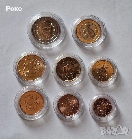 Нови (UNC) Монети Нециркулирали 1,2€ 50,20,10,5,2,1,Цента, снимка 2 - Нумизматика и бонистика - 53637192