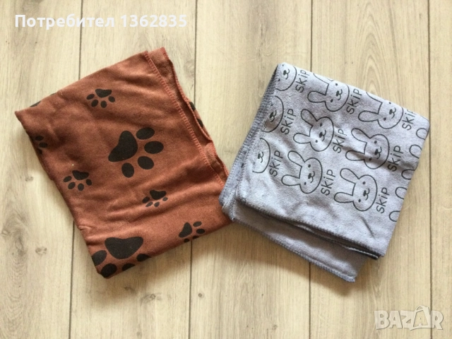 НОВИ бързосъхнещи микрофибърни кърпи за куче от Италия 100 х 50 см