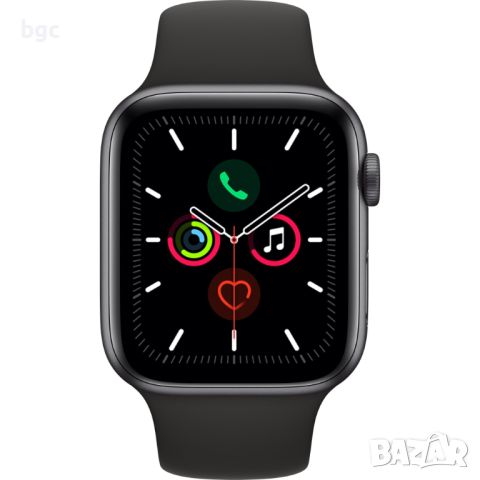 Нов Смарт часовник Apple Watch 5, GPS, Корпус Aluminium 44 мм, Sport Band, 44, Space Grey, снимка 2 - Смарт часовници - 46591334