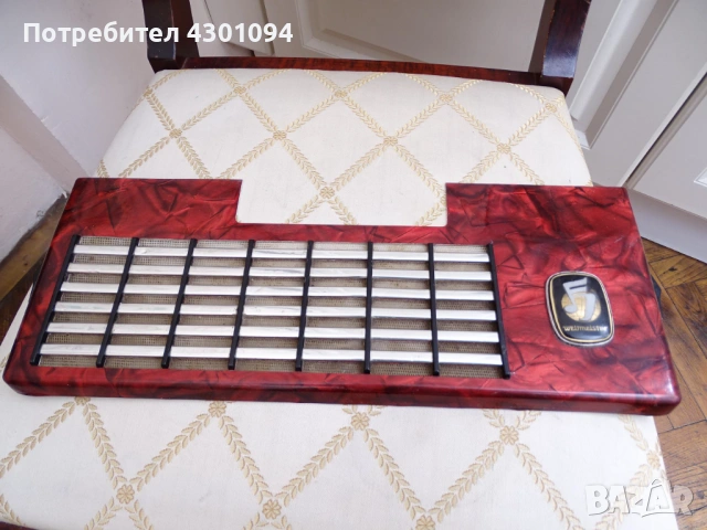 Капак за акордеон Велтмайстер Стела 60 баса, снимка 2 - Акордеони - 53791366