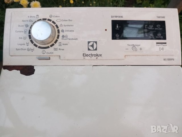 Продавам преден панел с платка за пералня Elektrolux EWT 1066ESW, снимка 5 - Перални - 46253958