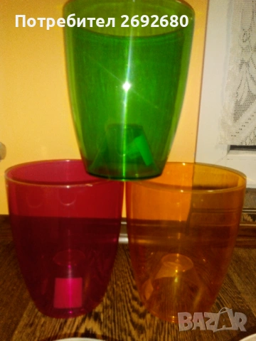 Кашпи, кори, саксии, течен тор за орхидеи/обща цена , снимка 2 - Стайни растения - 45950432