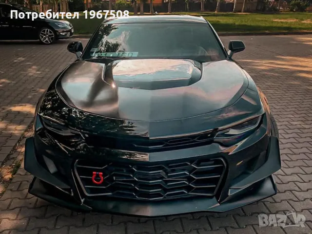 Преден капак ZL1 style за Chevrolet Camaro, броня, фарове, калници и всякакви части, снимка 7 - Части - 48475574