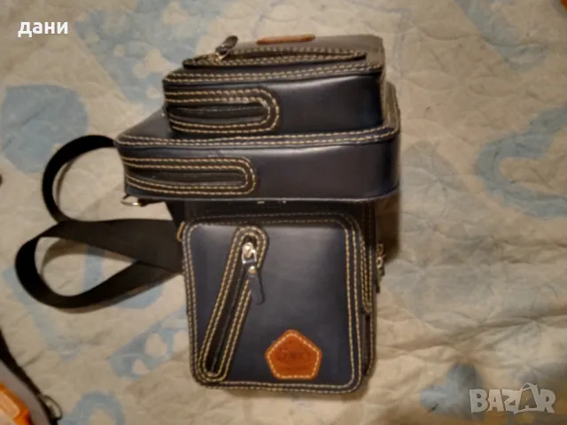 Чанта от естествена кожа , снимка 7 - Чанти - 49270775