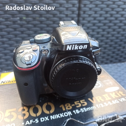 Фотоапарат Nikon D5300, снимка 4 - Фотоапарати - 51838637