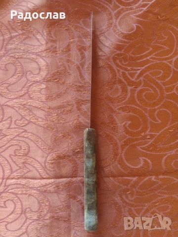 касапски нож ,, Сърп и чук " В. Търново , снимка 5 - Прибори за хранене, готвене и сервиране - 53840669