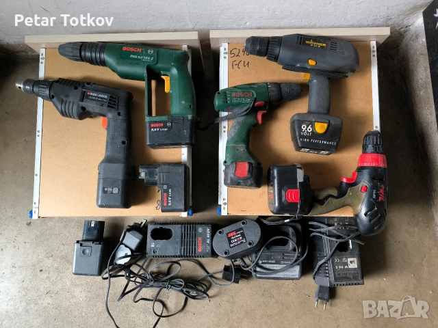 Акумулаторни винтоверти за 50 евро.