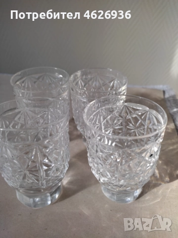 Кристални чаши за алкохол