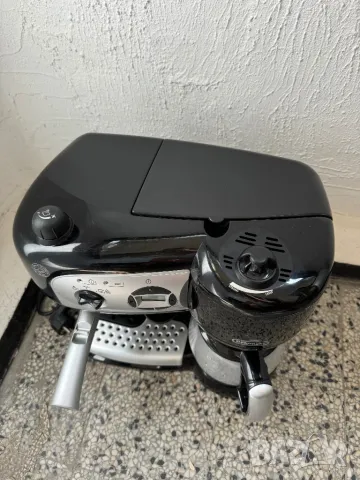 Комбинирана Кафемашина DELONGHI 2 в 1 - Еспресо + Шварц Кафе, Кафеварка BCO264.1, 15bar, 1750W!, снимка 3 - Кафемашини - 47244027