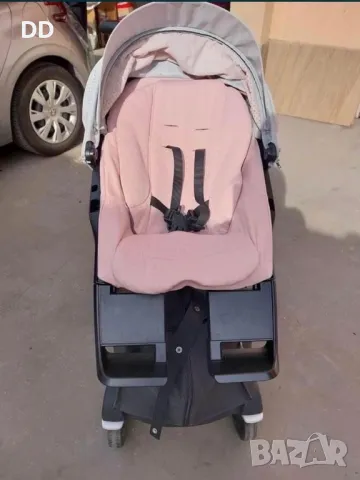 Stroller Stokke Xplory V6 Limit Edition Colour Melange Pink, снимка 8 - Детски колички - 49506286