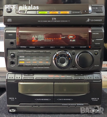 аудио система стерео уредба SONY MHC-771, снимка 2 - Аудиосистеми - 54106077