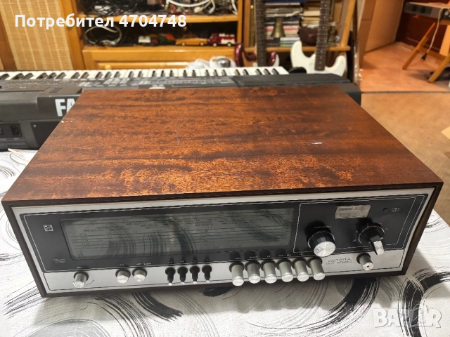 Руски радиоусилвател Виктория, снимка 4 - Антикварни и старинни предмети - 53572502