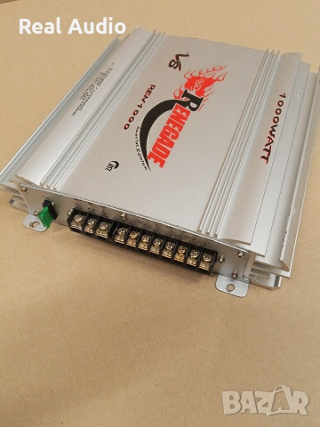 Усилвател Renegade Power Acoustic Macrom Monacor , снимка 5 - Аксесоари и консумативи - 53690051