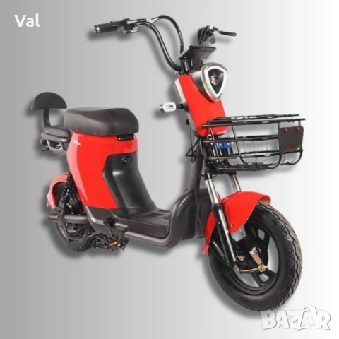 Електрическата тротинетка-скутер с кош, снимка 8 - Велосипеди - 53664481