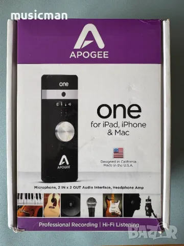 Apogee One - аудио интерфейс